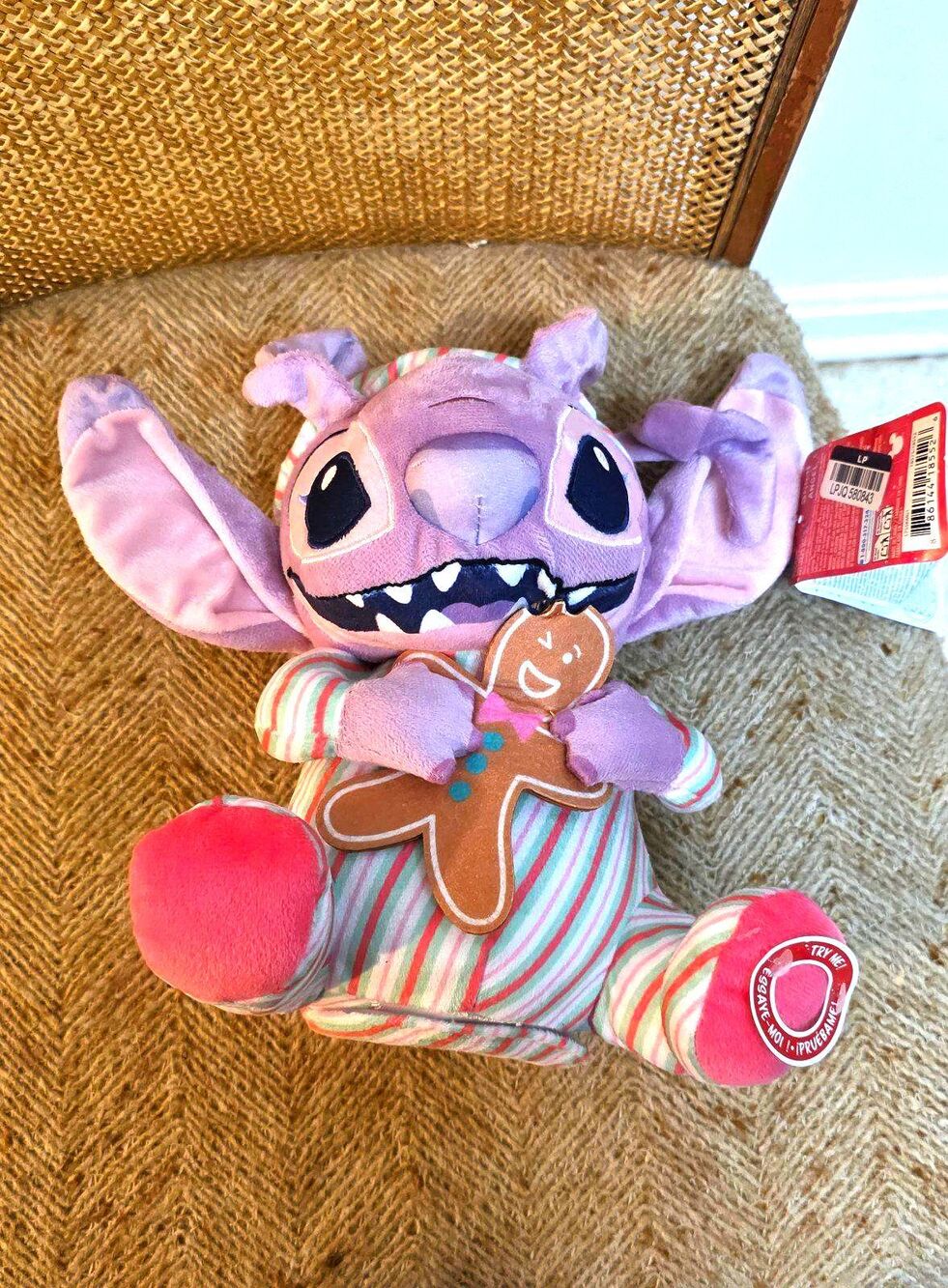 Disney Lilo & Stitch Christmas Angel Animated Dancing Plush – New with Tags!